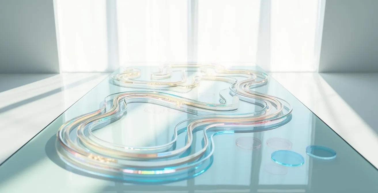 Visuelle Darstellung eines klaren Geschäftsmodells mit Wertströmen und Kundenbeziehungen